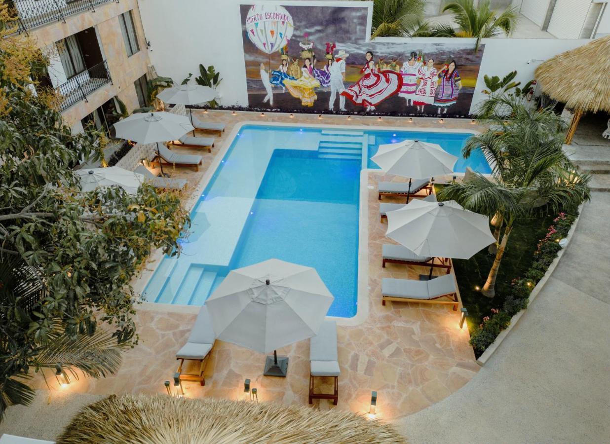 Hotel Camino Del Sol Puerto Escondido  Buitenkant foto