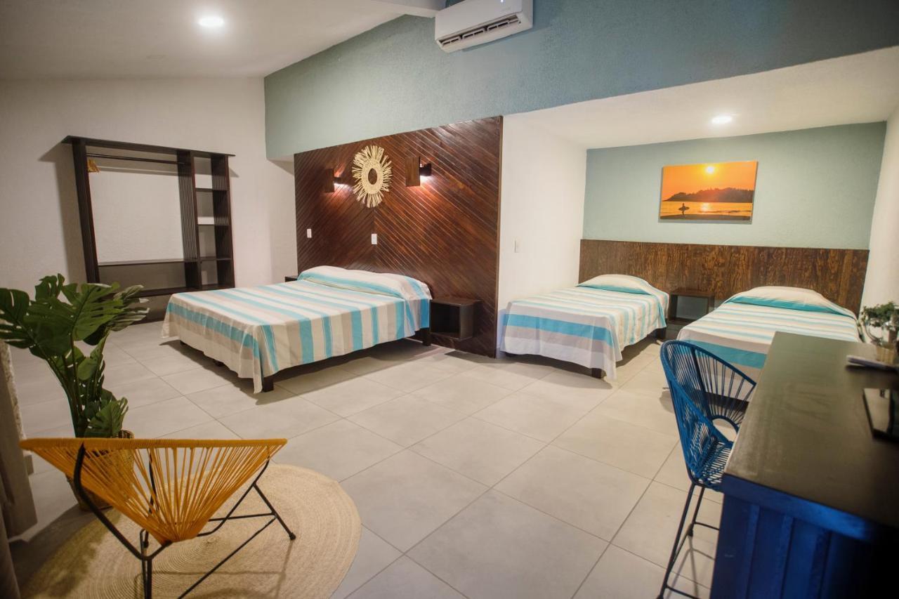 Hotel Camino Del Sol Puerto Escondido  Buitenkant foto